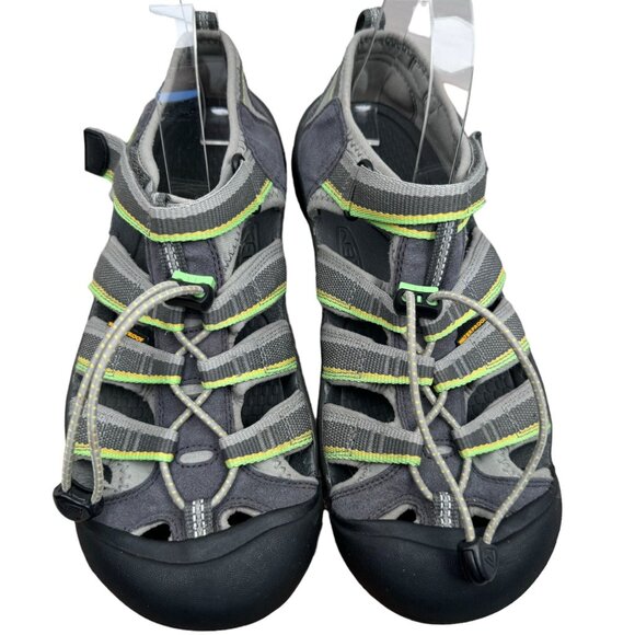 Keen Newport H2 Waterproof Hiking Sport Sandals Women US 7 UK 6 EU 39 Gray Green - Picture 3 of 16